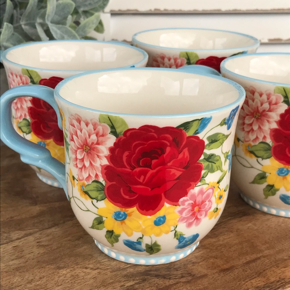 The Pioneer Woman Sweet Rose set of 4